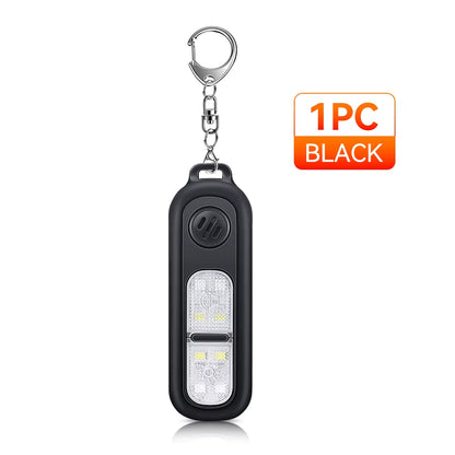 130 Db Loud Keychain Alarm Self Defense Alarm for Girl Women Security Protect Alarm SOS Emergency Safety Alert Device