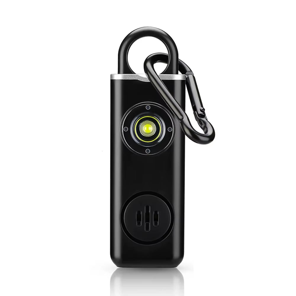 130 Db Loud Keychain Alarm Self Defense Alarm for Girl Women Security Protect Alarm SOS Emergency Safety Alert Device