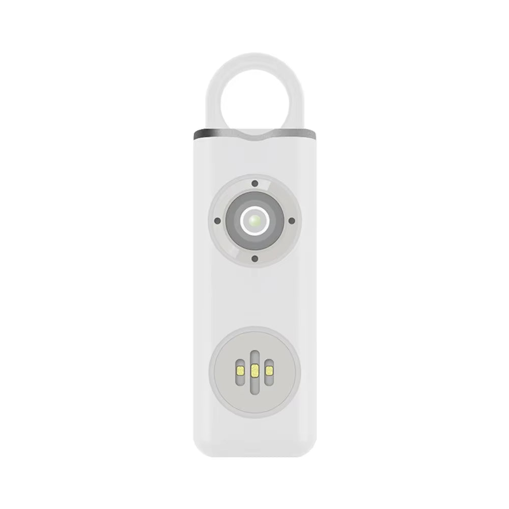 130 Db Loud Keychain Alarm Self Defense Alarm for Girl Women Security Protect Alarm SOS Emergency Safety Alert Device